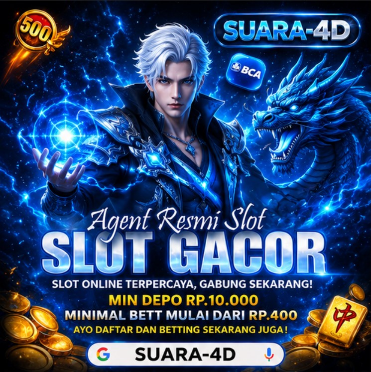 Suara4D : Situs Slot Gacor Bisa Deposit Via Qris Tanpa Potongan
